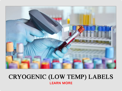 Cryogenic Low Temperature Labels