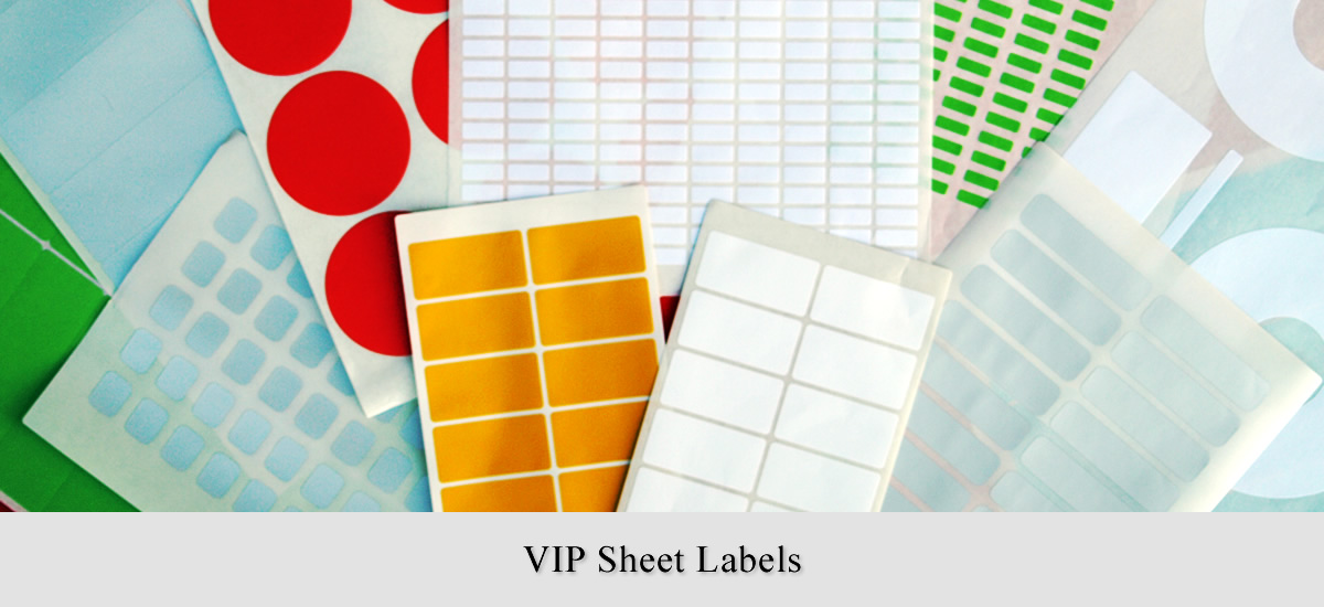 VIP Sheet Labels by Avonclyde Ltd